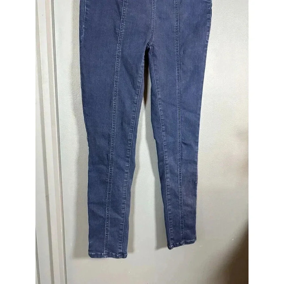 We the Free Women's Blue Denim Jeans Size 27 Feel Alright Skinny Stretch‎ Dark - Picture 6 of 10